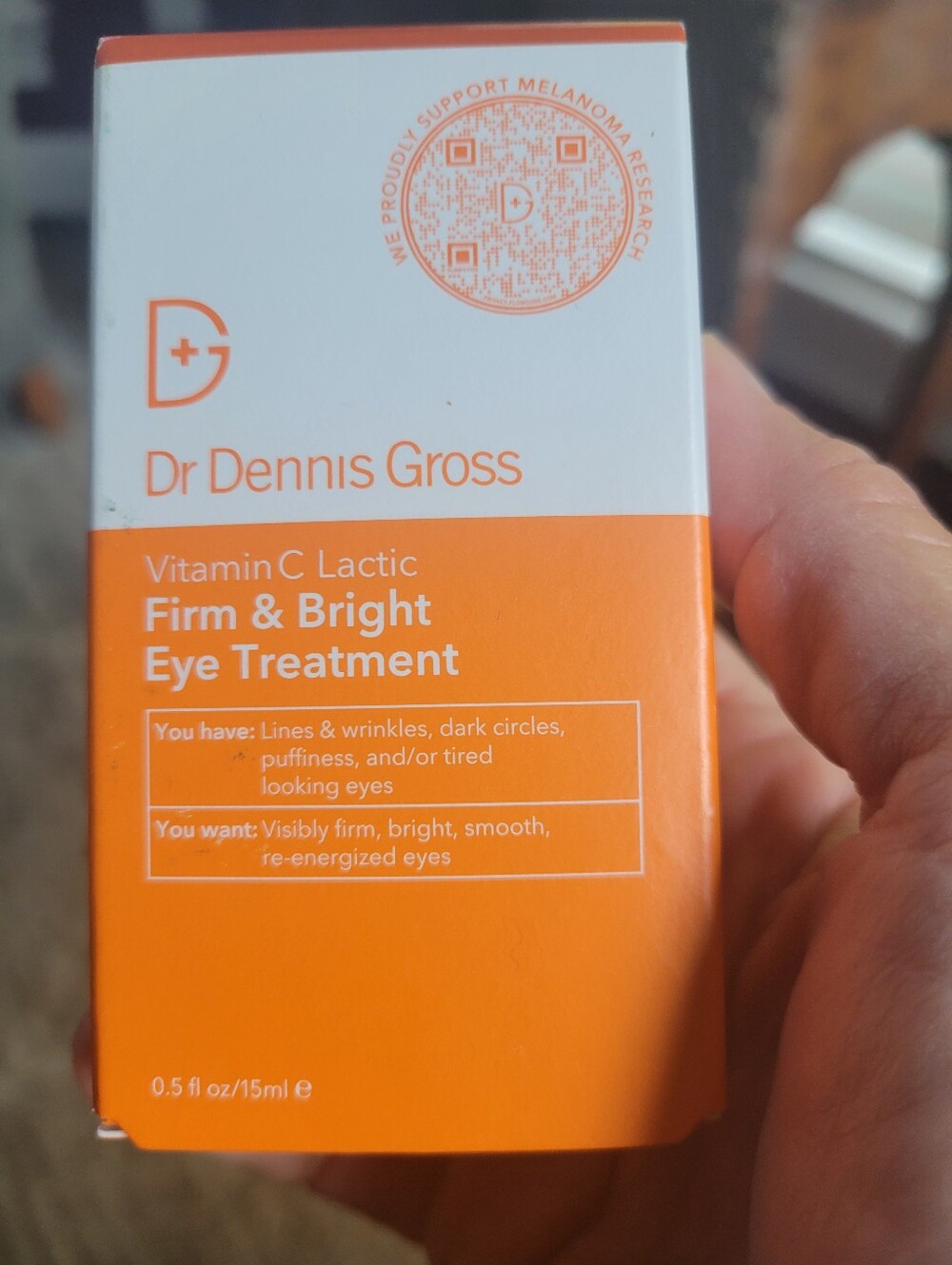 NIB Vitamin C Lactic Firm & Bright Eye Treatment